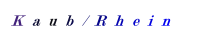 Kaub/Rhein 
